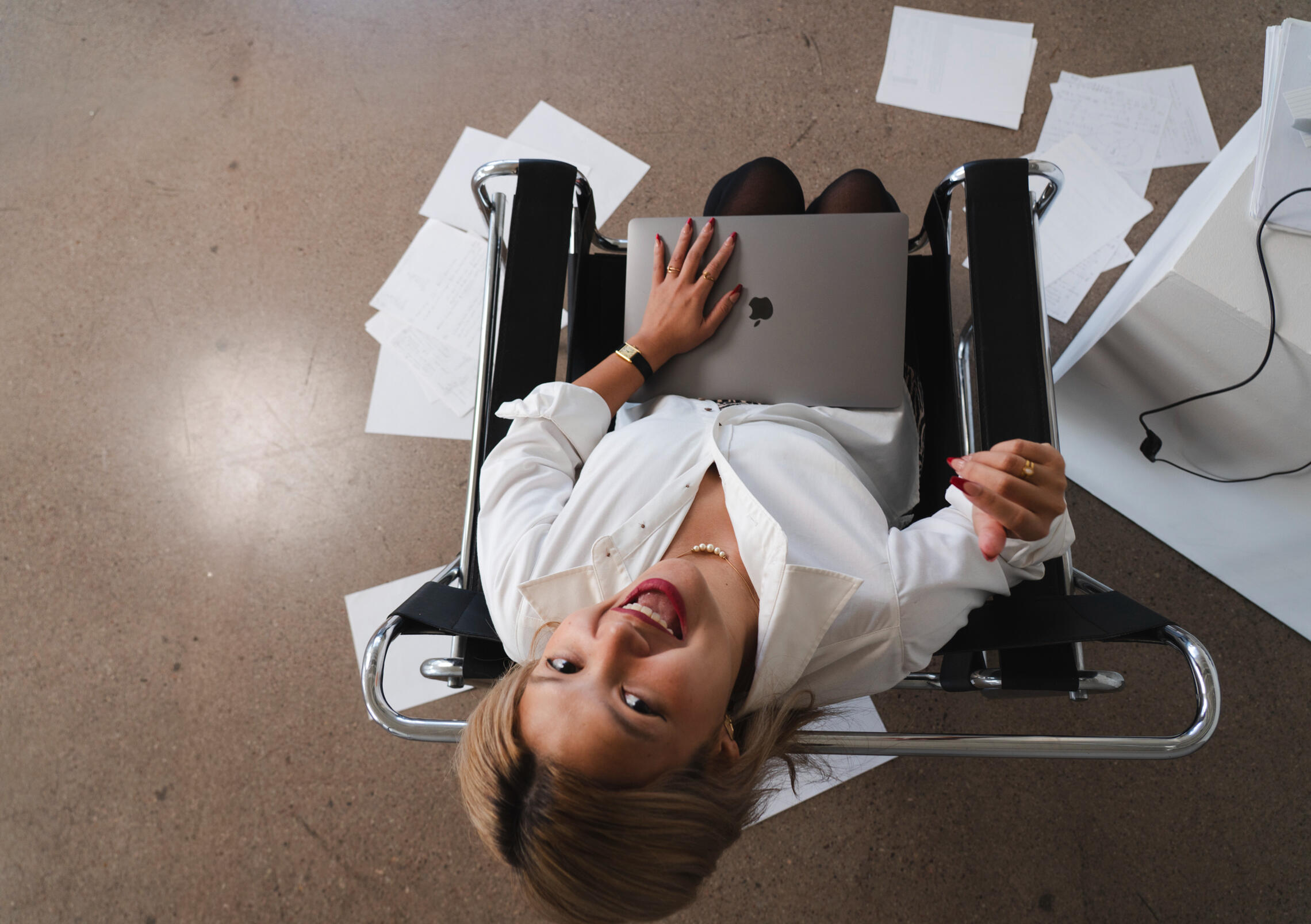 Finish Your Thing logo with flag